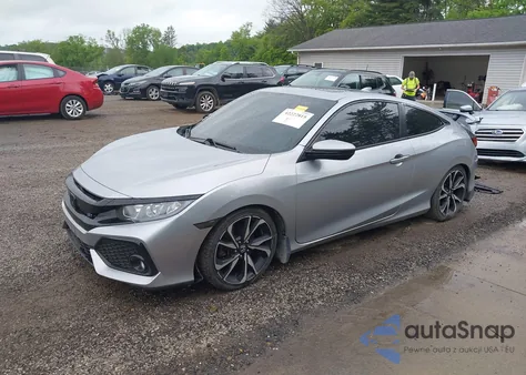 2018 Honda Civic Si z USA, uszkodzony, nr VIN 2HGFC3A56JH758260